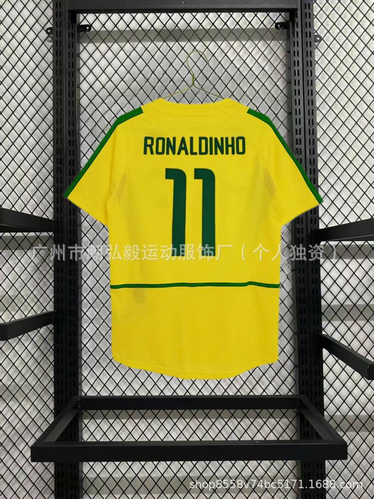 Wholesale Brazil 12-13 Santos Home Retro Jersey No. 11/No. 10 Neymar Short-sleeved Adult Football Jersey