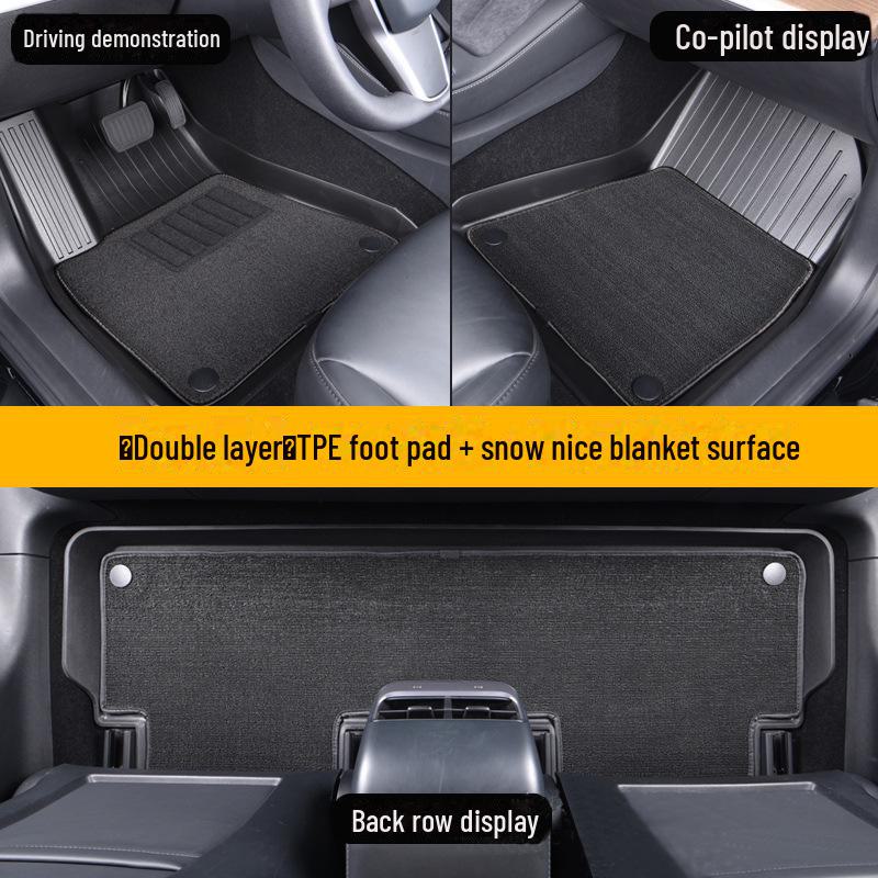 Tesla Model Y/3 TPE Original Front Trunk Mat for Cars