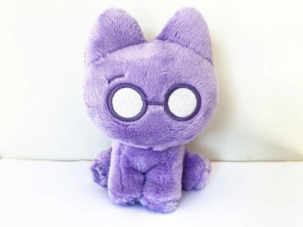 Wonwoo Plush Doll Cement Cat Kpop Peripheral Bar Same Keychain Small Doll Cute Plush Animal Toys Hipster Character Birthday Gift
