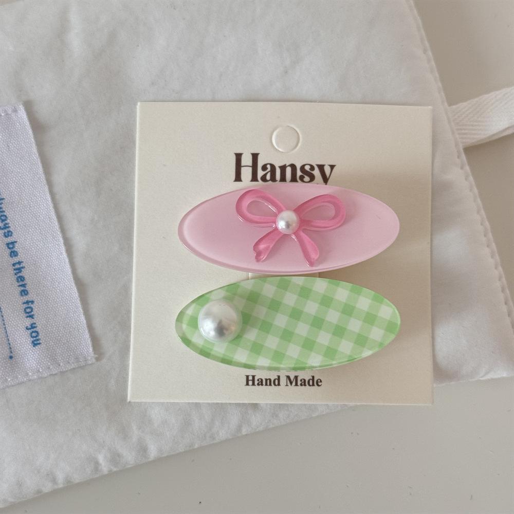 2/3Pcs Cute Cartoon Floral Pink Duckbill Clips Korean Sweet Hair Side Clips Women Girl Bangs Hairpins Headwear Style Accessories