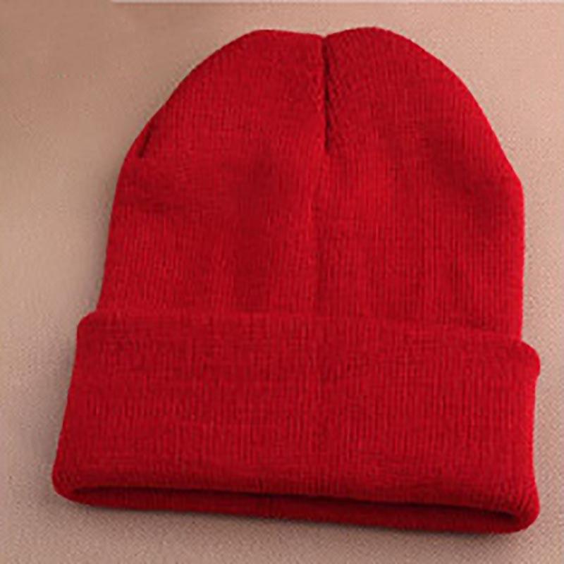 Mens Hat Beanie Ladies Womens Slouch Winter Ski Knitted Turn Up Neon Cap Warm