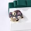 Creative Lovely Enamel Elephant Animal Brooch for Women Man Pins Clothes Backpack Accessories Jewelry Gifts