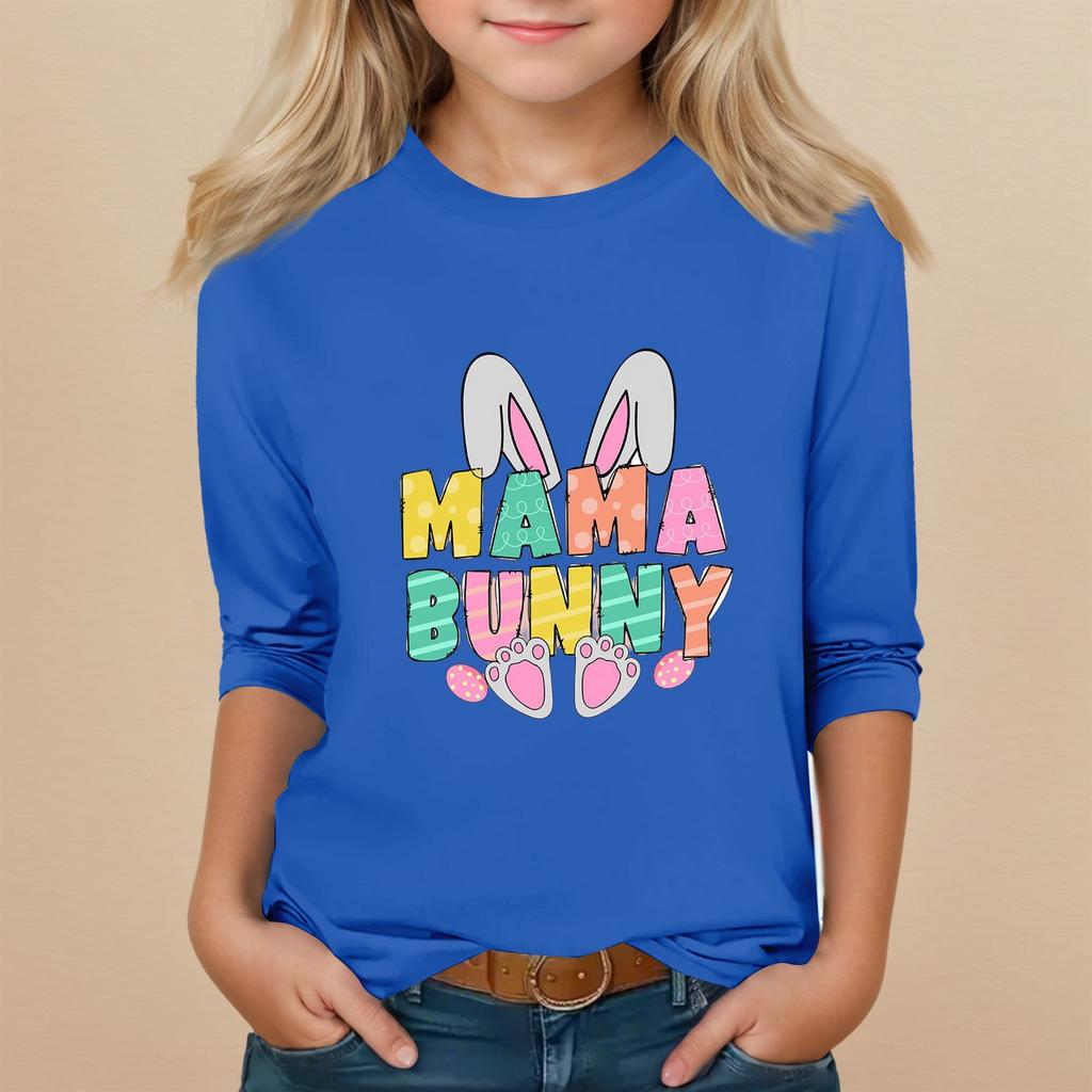 Kinder Siebenärmel Rundhals Oberteil Valentinstag Bedruckt Alltags Freizeit Oberteil