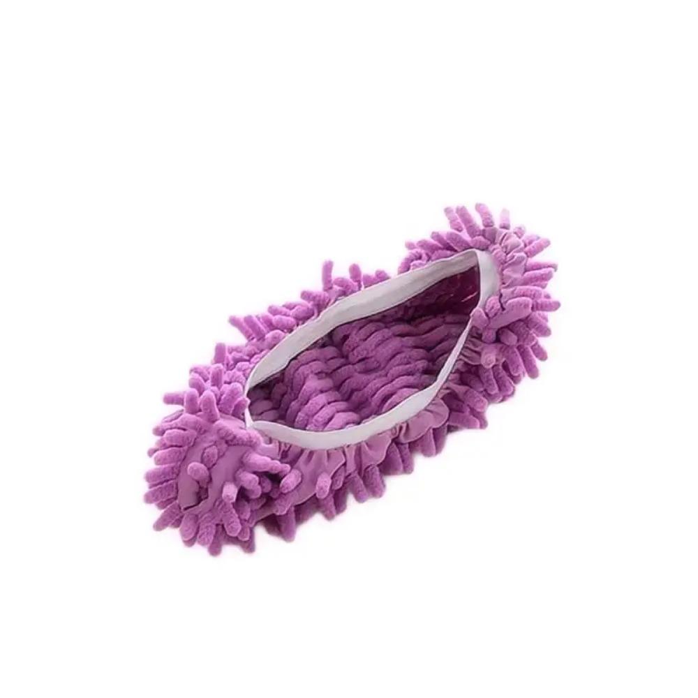 1PC Household Microfibre Mop Slippers Detachable Reusable Mopping Shoes Washable Microfiber Floor Dust Mop Slippers