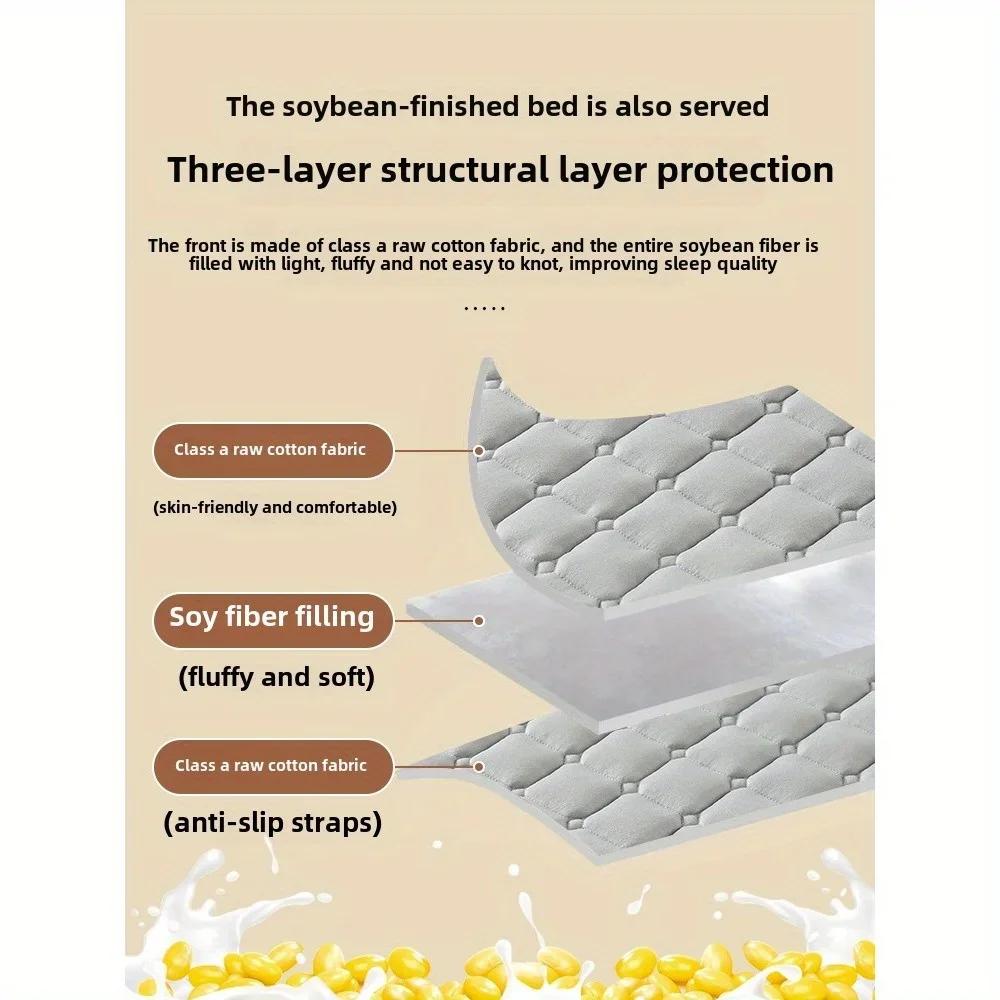 Mattress Cushion, Household Bedroom, Non-slip Warm Mattress, Single Double, Comfortable and Breathable, Thin Mattress