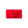 New flower soft baby headscarf, cute and comfortable solid color baby fontanelle headband, children's accessories