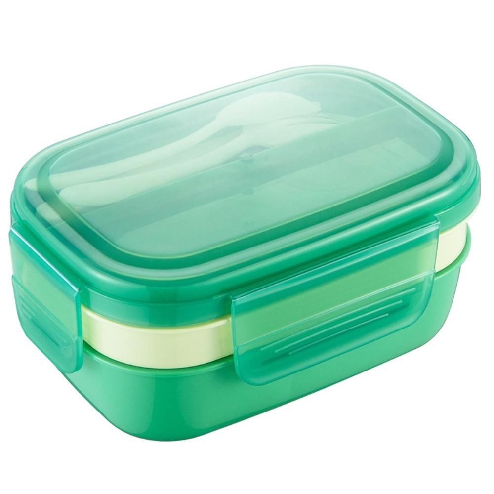 Leak-Proof Lunch Container Heat Resistant Food Storage Box Microwavable Student Lunchbox  Snack