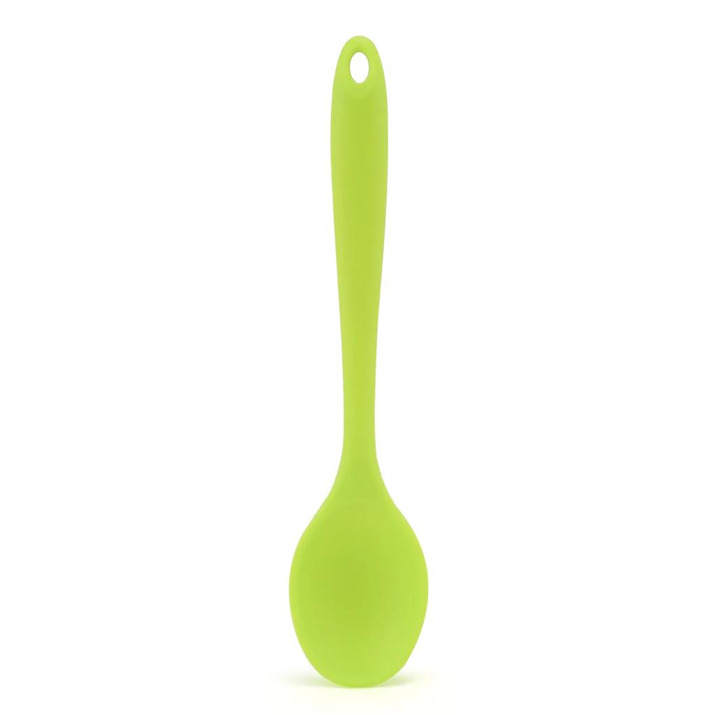 2026 New Silicone Spoon Mixing Soup Spoons Kitchen Mixing Ladle Cooking Utensils Kitchenware Tool for Stirring and Serving lijia