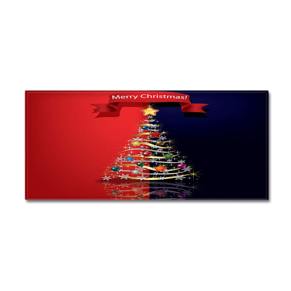 Christmas Kitchen Sand Carpet Doormat Long Floor Mat