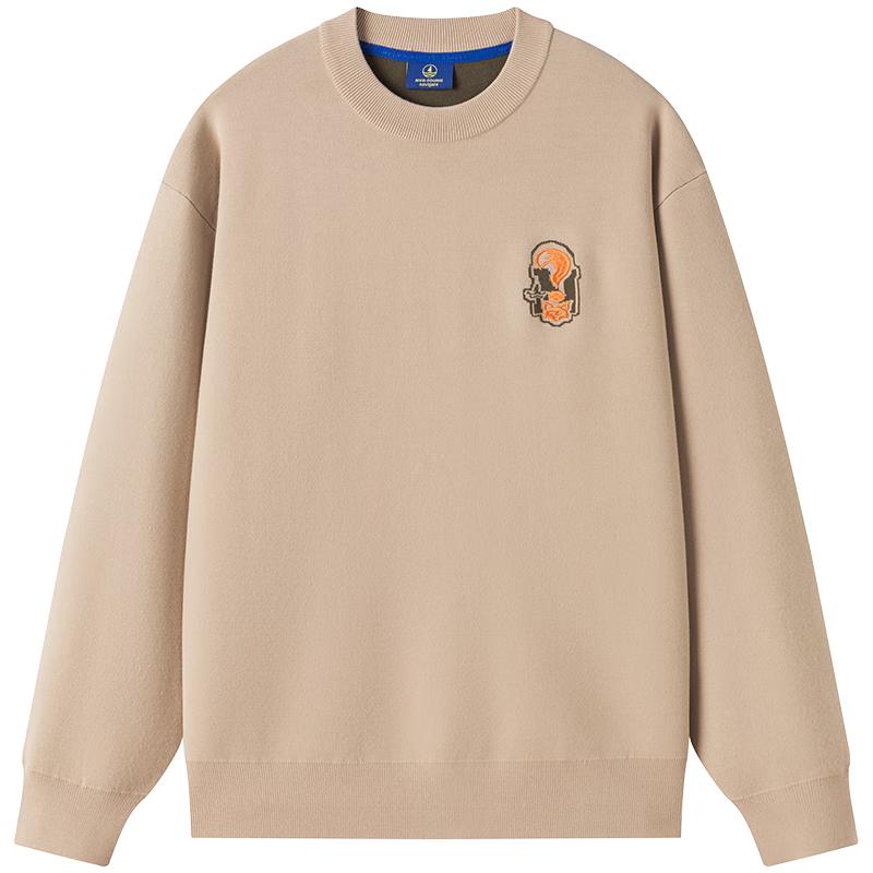 

NVG·YOUNG Men s Casual Knit Pullover Sweater L