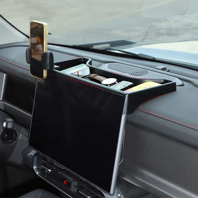 Car Center Console Phone Holder Storage Box Bracket GPS Stand Fit For  Jetour Traveler 2023 Up Shanhai T2 2024 Up Car Interior Accessories