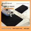 Foldable EVA Cat Litter Mat: Waterproof, Non-Slip, Washable, Double-Layer, Anti-Carry-Out Design