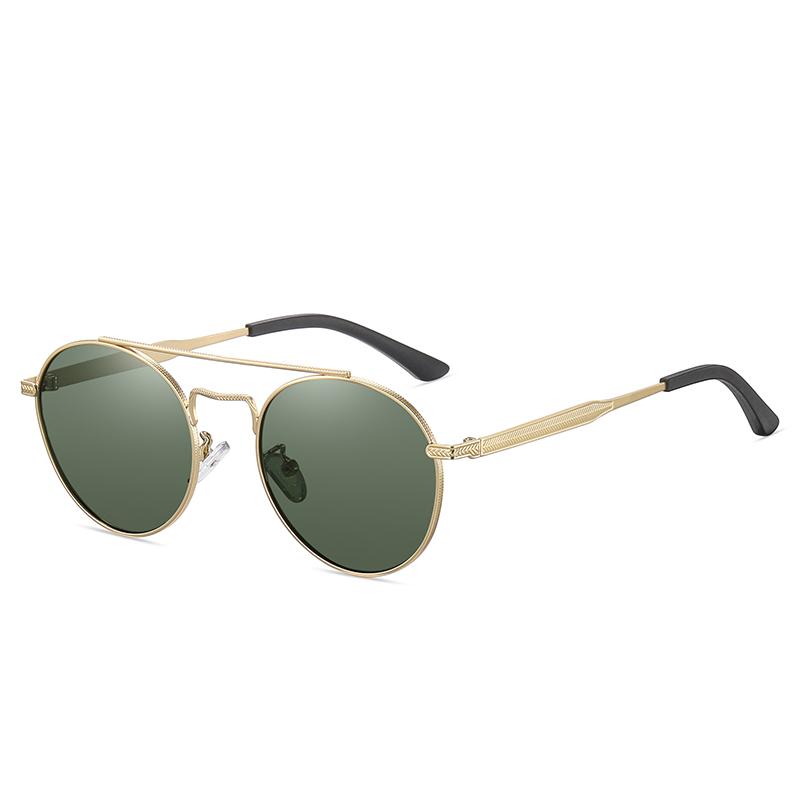 0 -0.50 -0.75 to -6.0 Night Vision Lenses Round Nearsighted Sun Glasses Polarised Metal Women Men Miopia Prescription Sun Glasses