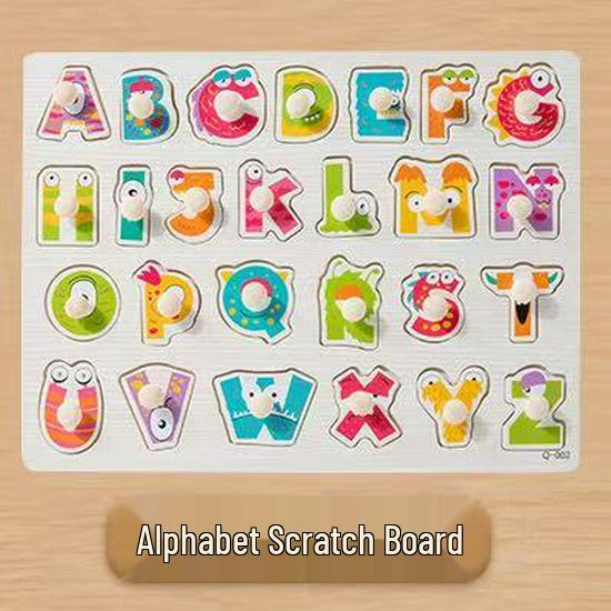 

Early Education Puzzle Pegboard: Matching Blocks for Toddlers (Ages 1-3)