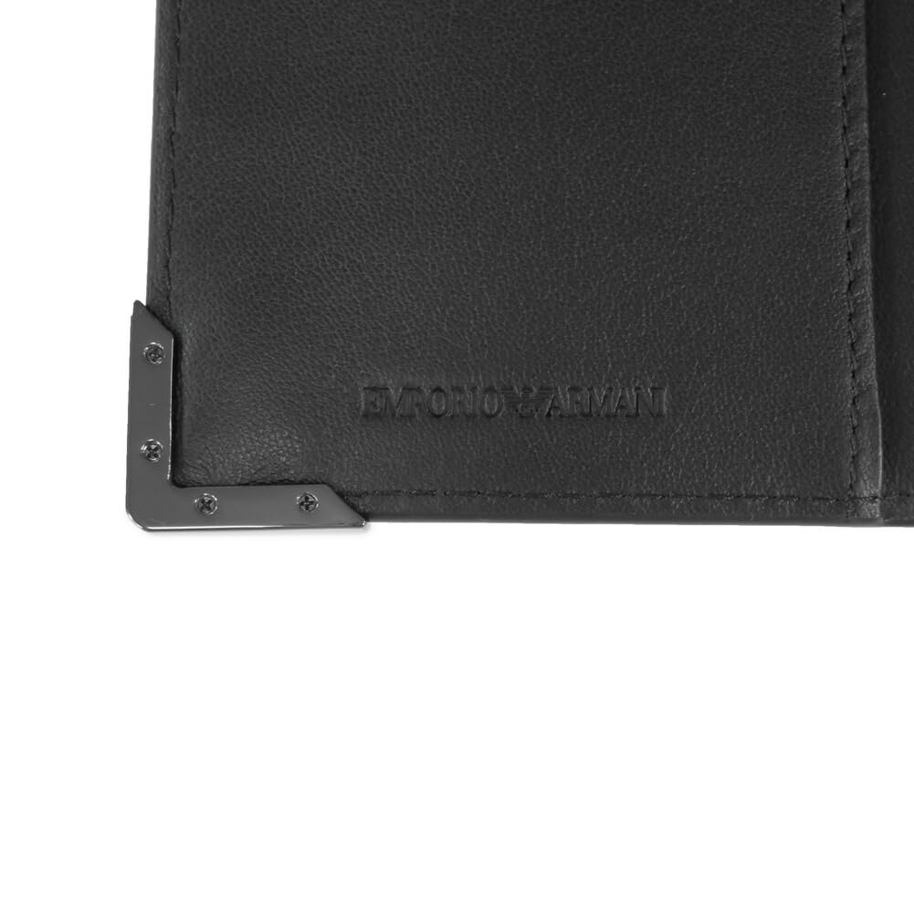 long wallet coin Y4R624 YQ82X Black [Emporio Armani] Men's bi-fold (with purse) [item]