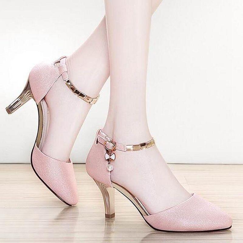 Sandals, Summer Fashion, Casual, Versatile High Heels