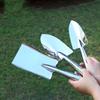 Multifunctional Ergonomic Garden Shovel Stainless Steel Universal Anti-corrosion Planting Shovel for Yard Household Supplies