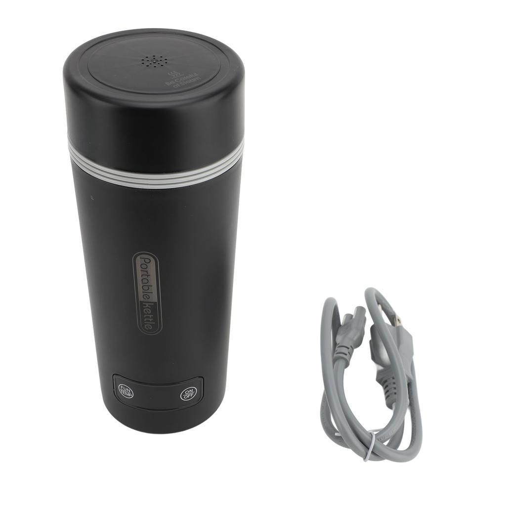 Travel Electric Kettle 304 Stainless Steel Temperature Control 350ml 300W Portable Water Heater