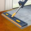 Flat Mop Long Handle Floor Wash Tool Large Flat Mop With Long Handle For Hardwood Tile Carpet Bathroom Garage Apartment
