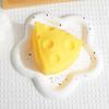 Simulated Triangle Cheese Squeeze Toy Stress Relief Cheese Fidget Toy Slow Rising Simulation