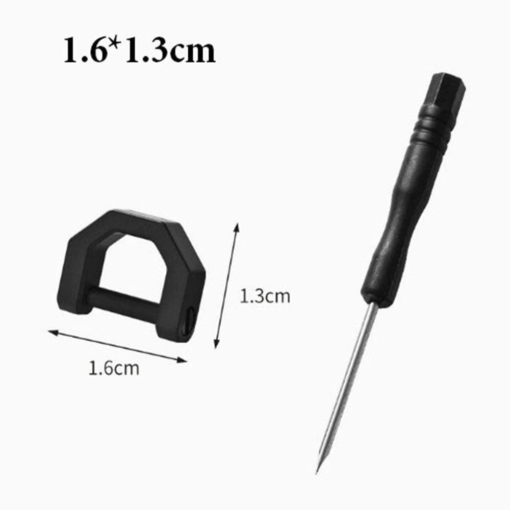 Tragbare Titan Hufeisen Schnallen Multifunktionale Schlüsselanhänger Haken Outdoor Zubehör