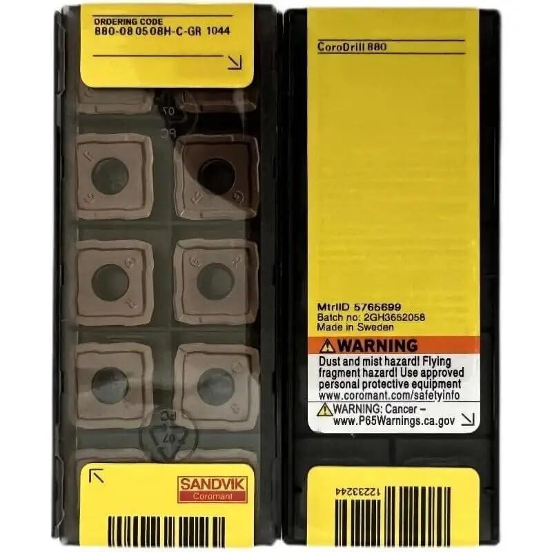 

880-080508H-C-GR 1044 / Industrial indexable Carbide Inserts 10 PCS
