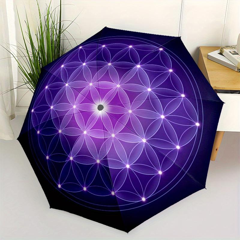 Flower of Life Sacred Geometry Sticker Decal - Spiritual Symbol Decor Umbrella Day Gift Y290