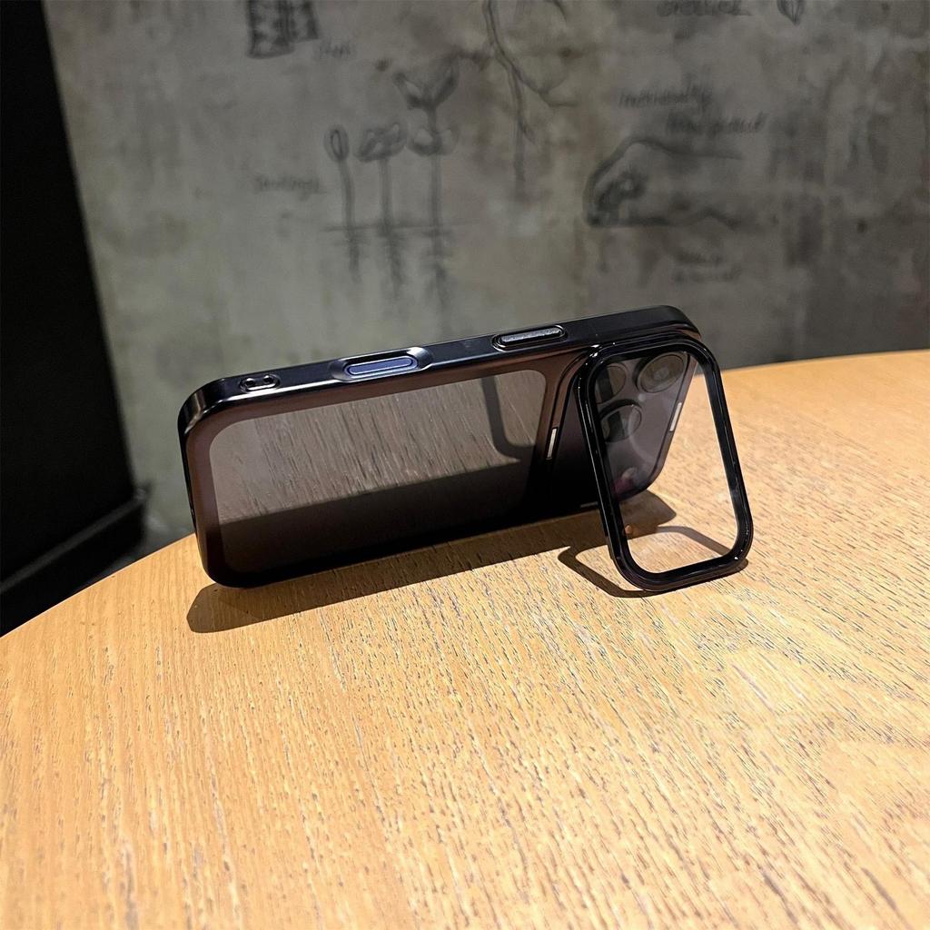 Electroplated lens invisible bracket Apple 11ProMax mobile phone case iPhone11 all-inclusive lens anti-drop protective case