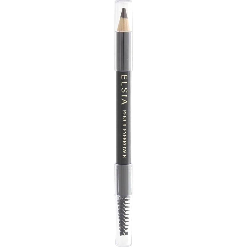 Elsia  Elsia  Elsia Platinum Pencil Eyebrow  With Brush  Gray Gy002 1.1 G Pencil Gy002 Gray