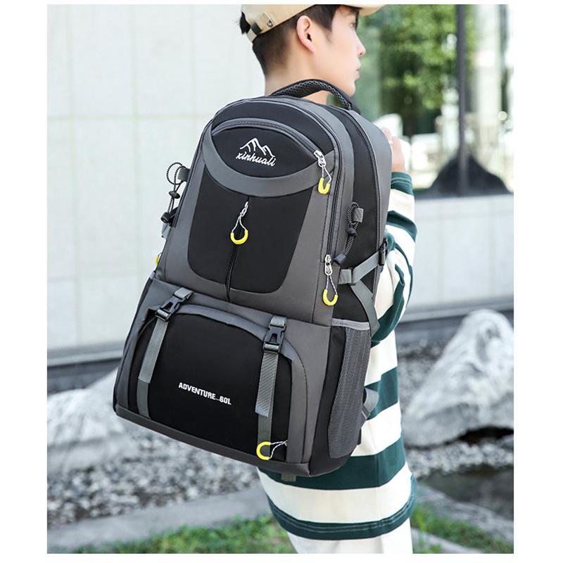 40/60L Outdoor Hiking Bag Large Capacity Backpack Fashion Leisure Travel Backpack Lightweight Sports Bag