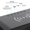 Multifunctional Alarm Clock with 15W Wireless Charging, LED Display, and Perpetual Calendar