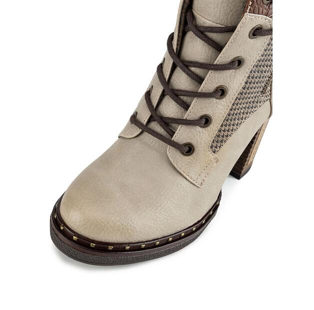 Mustang 1336-510 Beige Ankle Boots