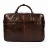 Soft Genuine Leather Briefcase Bag Men's Male business laptop bag 14 15.6 inch PC Computer Bag for men male shoulder bag