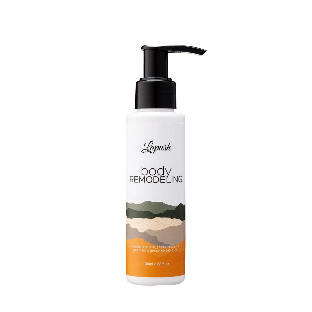 Olio da massaggio anticellulite con azione drenante body remodeling Lapush 100 ml