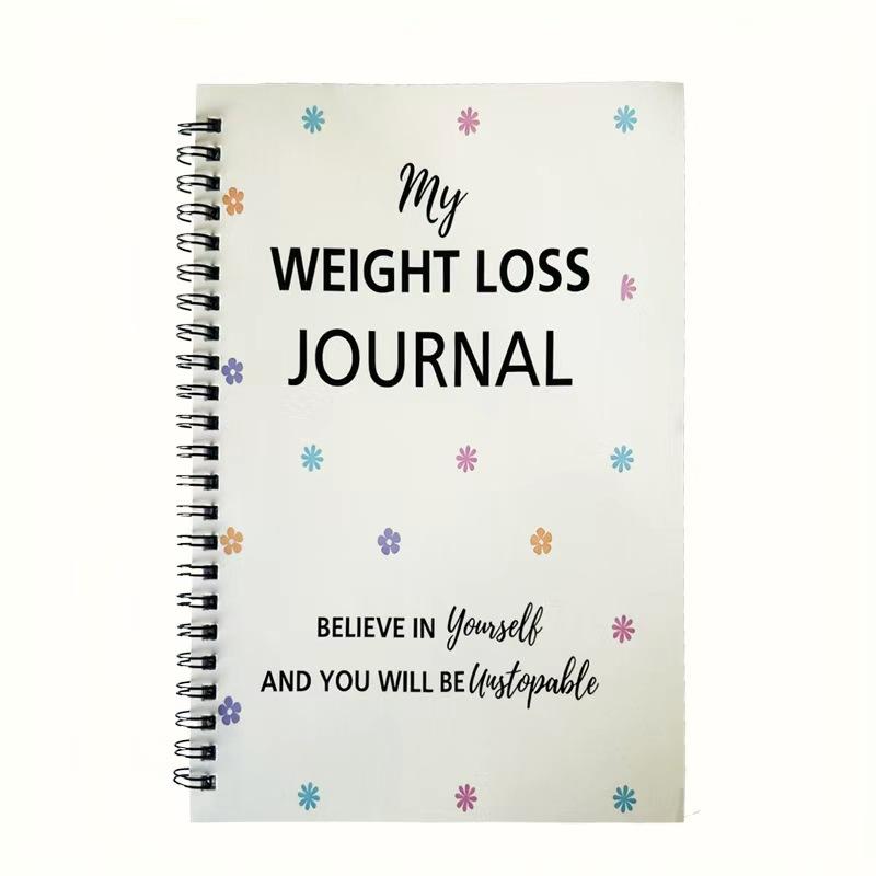 

Weight Loss Journal Weight Loss Diary Plan Book Planner Notebook белый