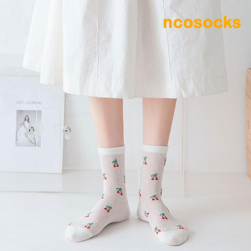 Mesh Flower Women s Socks 5-Pack Flower Line