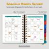 2026 Planner-320Pages-A Weekly And Monthly Organizer for 365 Days, Enjoyable And with Stickers, Featuring Double-Seam Binding