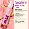 PLIX The Plant Fix Guave & Rosen Glow Fettiges Wasser Toner Serum 2-in-1 Feuchtigkeitsspendender Gesichtstoner 150ml