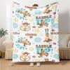 1Pc Cowboy Adventure Blanket Soft Throw Blanket For Home Bedroom Bed Sofa Travel Office Solid Christmas Blanket