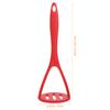Silicone Potato Masher Red Food Grade Safe Vegetable Fruit Ricer Crusher Kitchen Tool for Puree Cooking