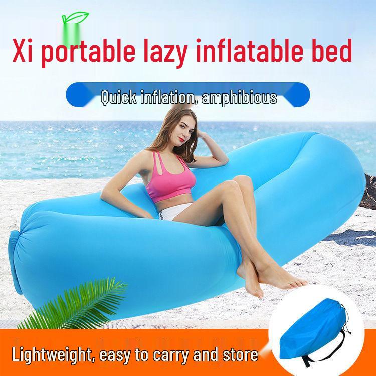 Inflatable Outdoor Sofa: Portable Water-Resistant Air Bed for Camping & Picnics