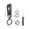 Car Keychain Keyring Leather Logo Key Chain Pendant Gifts For BMW M Emblem E46 E36 E34 F10 E90 F30 E60 F30 E53 E30 E92 E87 Cybf04