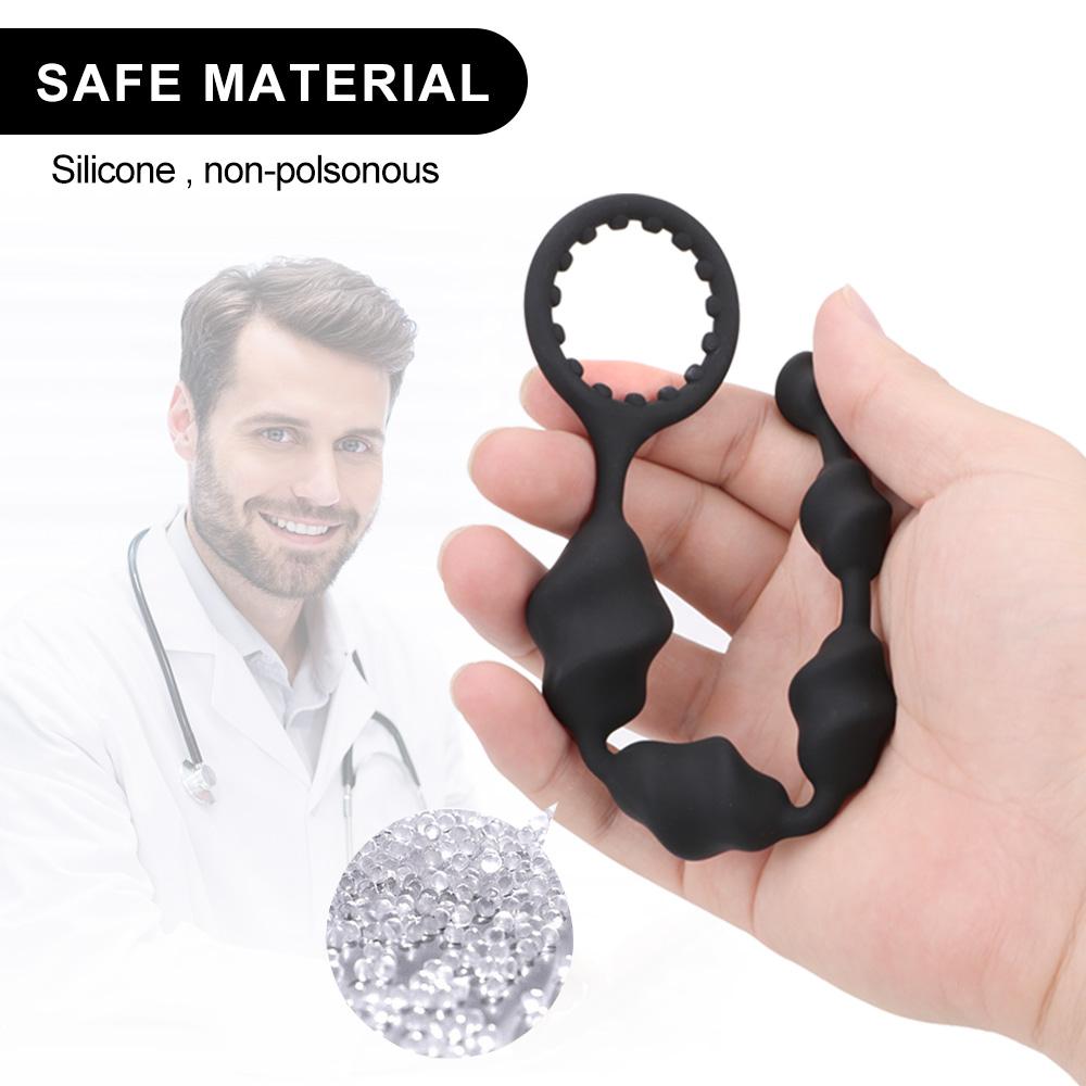 Prostata Massage Anus Masturbation Erotic Intimate Goods Sex Toys for Woman Man Small Anal Beads Balls Butt Plug Anal Plug