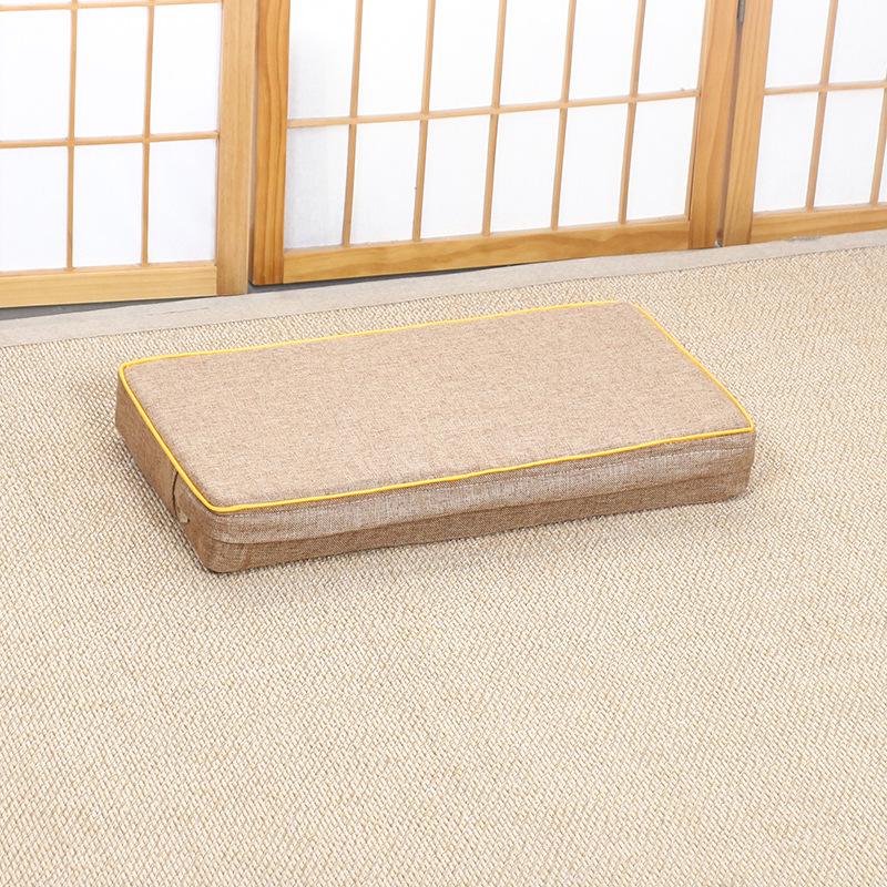 Thickened Meditation & Prostration Zafu Cushion: Removable, Washable Kneeling Mat