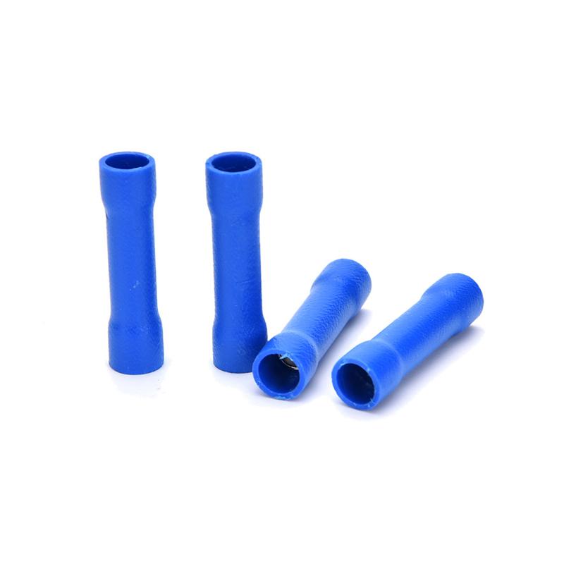 100Pcs Insulated Terminal Butt Connector Electrical Automotive Cable Wire Crimp