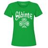 Slainte Celtic Knot Irish Scotish Toast Women's T-Shirt St. Patricks Shirts