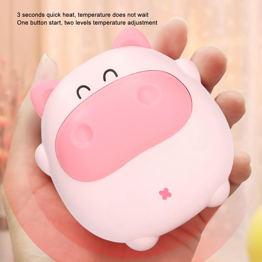 Hand Warmer Cartoon   Shape 2 Levels Temperature Adjustment USB Charging   Hand Warmer with Night Light