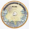 7inch Record MELANIE  You Cant Hurry Love  Mama Said SNBH3640 Neighborhood Re 1975 UK Rock Used