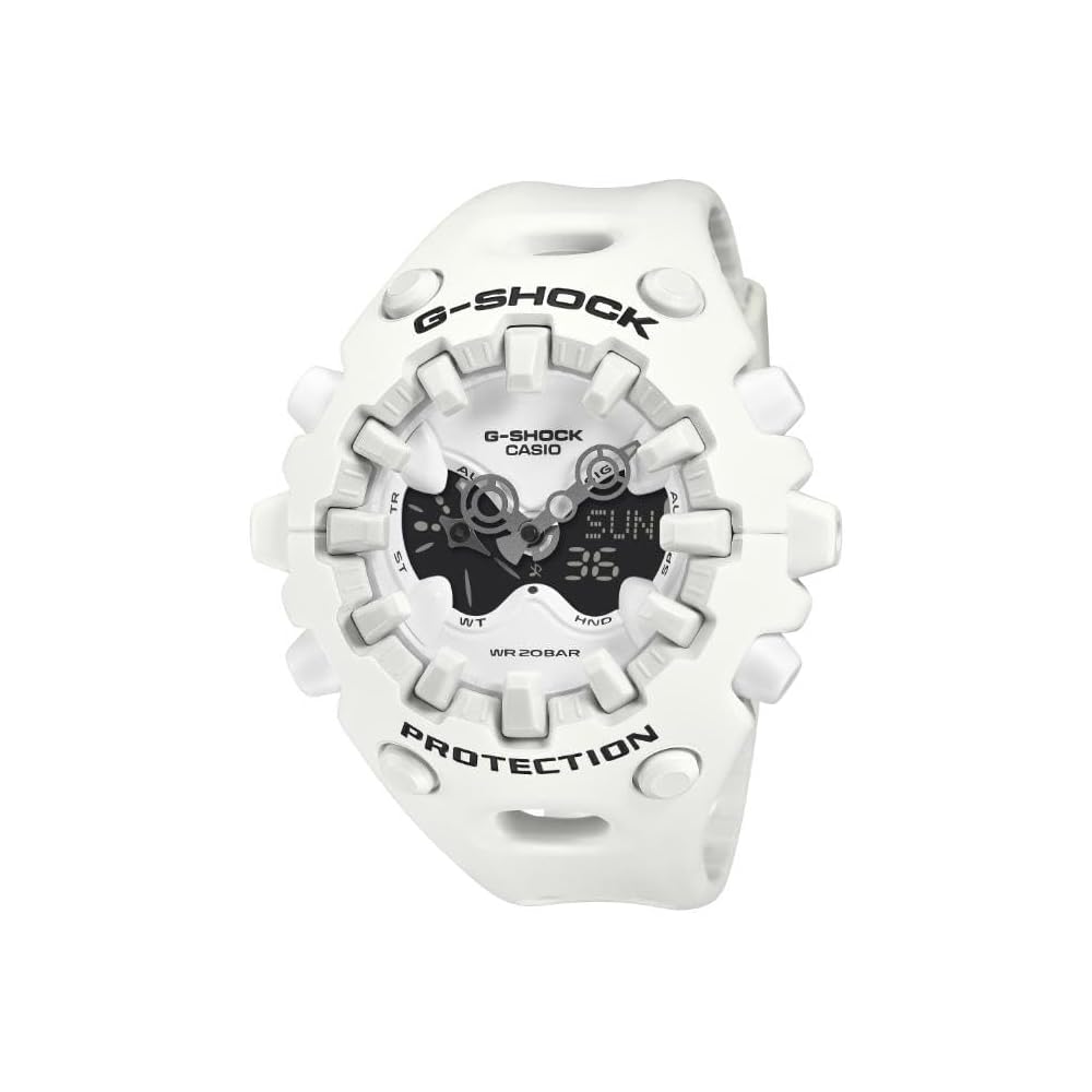 Casio G-Shock GA-V01 Series Analog-Digital Watch White Bumper Index Men s Overseas Model