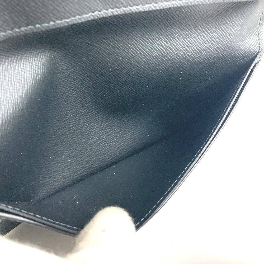 Louis Vuitton M60622 Epi Portefeuille Brazza bifold Long Wallet Noir Black